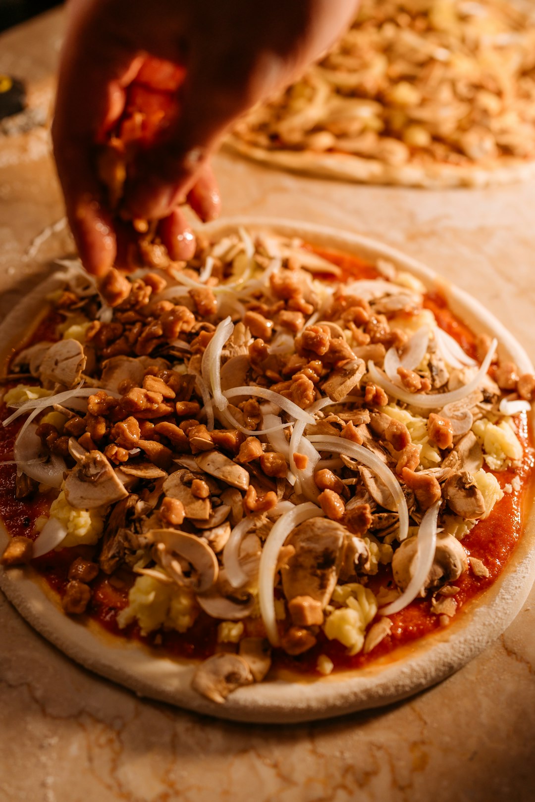 Veggie Supreme Pizza with Sauvignon Blanc